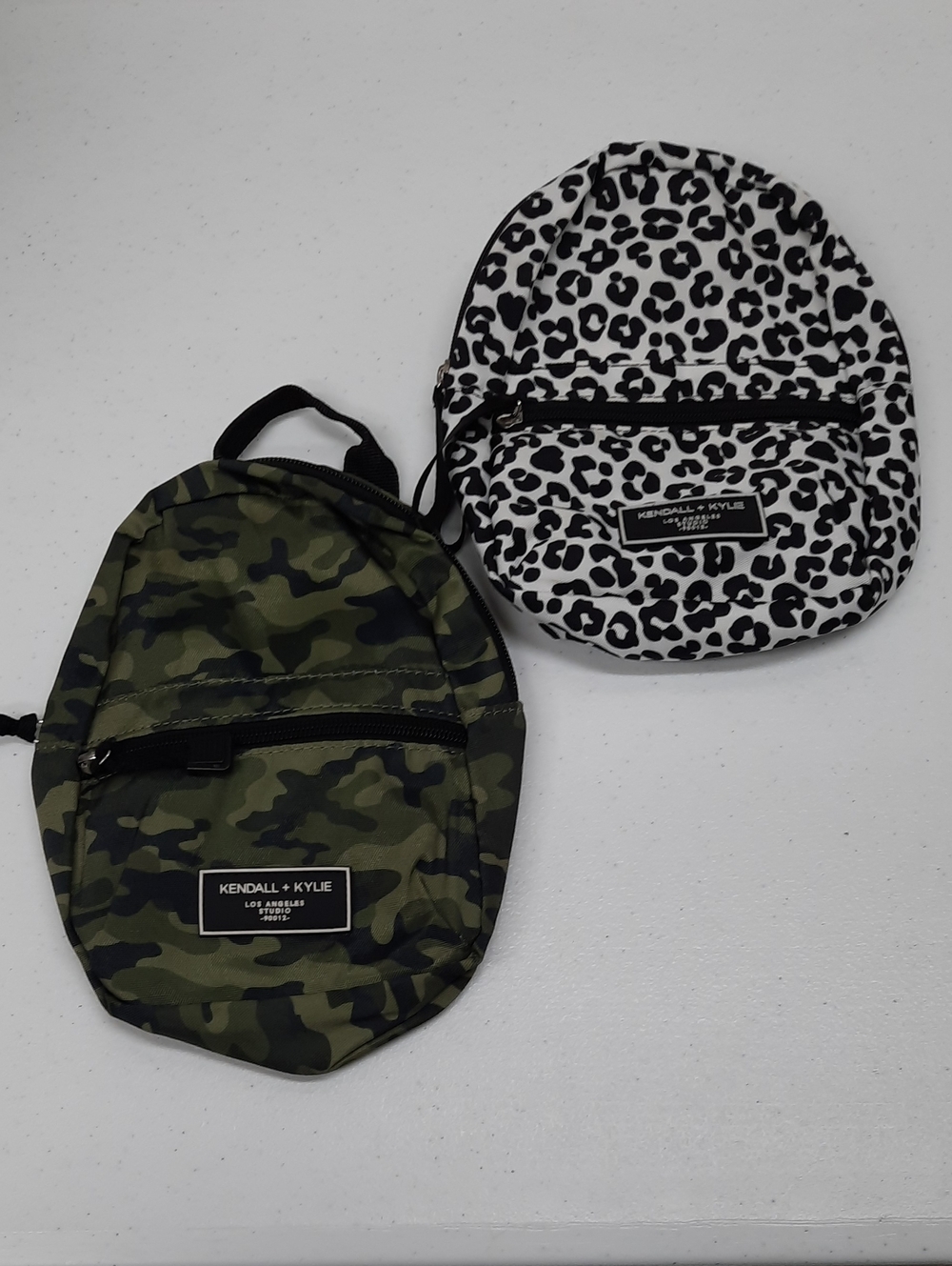Kendall + Kylie Mini Bags Set Los Angeles Studio Small Travel Purse Backpacks